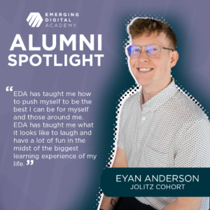 EDA Alumni Eyan Anderson