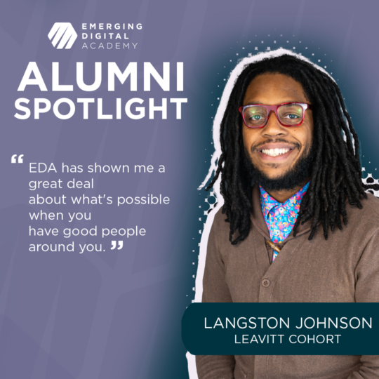 Alumni Spotlight Langston Johnson